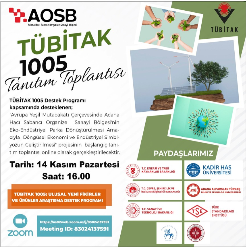 aosb tübitak 1005 projesi